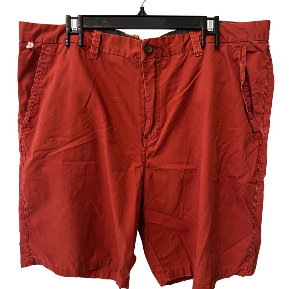 Jack O’Neill Board Shorts Mens Size 40 Chinos Brick Red Preppy Beach Golf Tennis